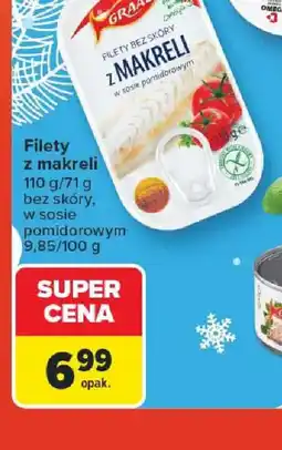 Carrefour Graal Filety z makreli oferta