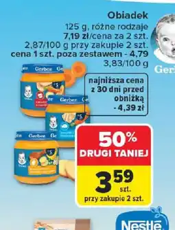 Carrefour Obiadek Gerber oferta