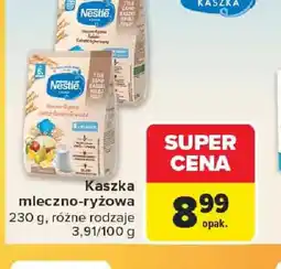 Carrefour Nestlé Kaszka mleczno-ryżowa oferta