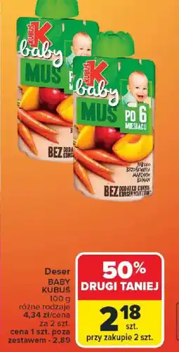 Carrefour Deser Kubuś Baby oferta