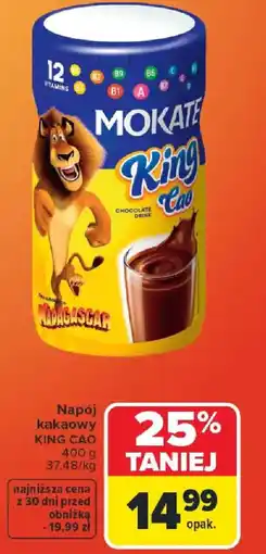 Carrefour Mokate Napój kakaowy King Cao oferta