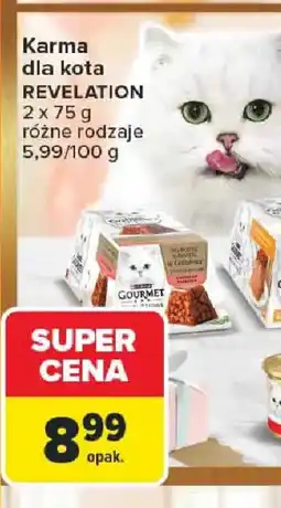 Carrefour Karma dla kota Revelation oferta