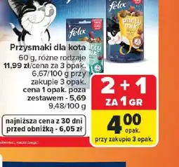 Carrefour Felix Przysmaki dla kota oferta