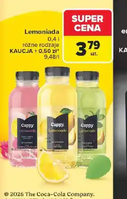 Carrefour Cappy Lemoniada oferta