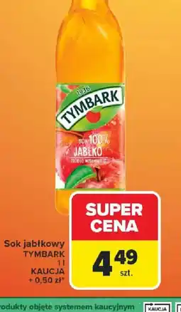 Carrefour Tymbark sok jabłkowy oferta