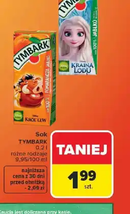 Carrefour Tymbark Sok oferta