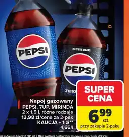Carrefour Napój Pepsi, 7UP, Mirinda oferta