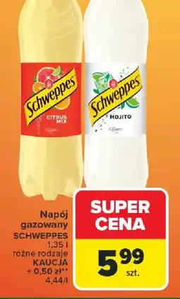 Carrefour Napój gazowany Schweppes oferta