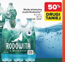 Carrefour Woda mineralna Rodowita oferta