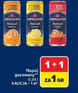 Carrefour Sanpellegrino napój gazowany oferta
