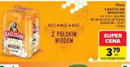 Carrefour Piwo Kasztelan Miodowe oferta