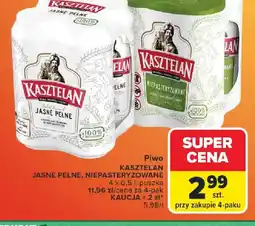 Carrefour Kasztelan Piwo Jasne Pełne oferta
