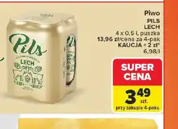 Carrefour Piwo Pils Lech oferta