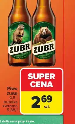 Carrefour Piwo Zubr oferta
