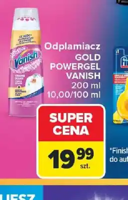 Carrefour Vanish Odplamiacz Gold Powergel oferta
