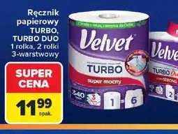 Carrefour Velvet Ręcznik papierowy oferta