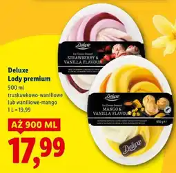 Lidl Lody premium truskawkowo-waniliowe oferta