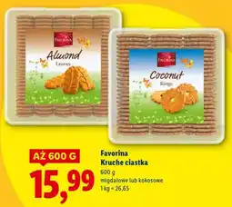 Lidl Kruche ciastka migdałowe oferta