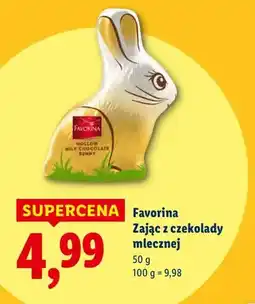 Lidl Zajączek z czekolady mlecznej oferta