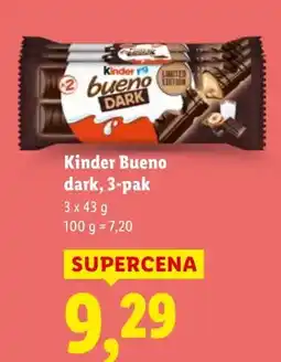 Lidl Batony dark 3-pak oferta