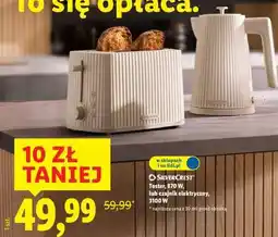 Lidl SilverCrest Toster lub czajnik elektryczny oferta