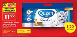 Biedronka Queen Komfort, 10 rolek oferta