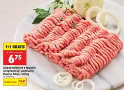 Biedronka Mięso mielone z łopatki wieprzowej i wołowiny Kraina Mięs 400 g oferta