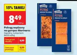 Biedronka Pstrąg wędzony na gorąco Marinero oferta