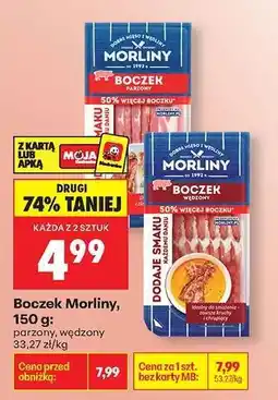 Biedronka Boczek Morliny, 150 g oferta
