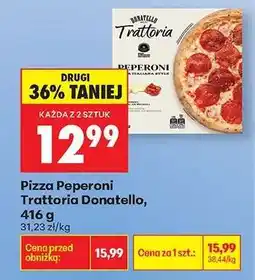 Biedronka Pizza Peperoni Trattoria Donatello, 416 g oferta