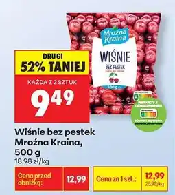 Biedronka Wiśnie bez pestek Mroźna Kraina, 500 g oferta