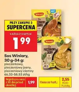 Biedronka Sos Winiary, 30 g - 34 g oferta