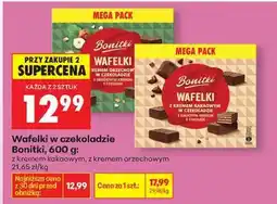 Biedronka Wafelki w czekoladzie Bonitki, 600 g oferta