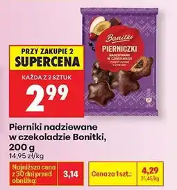 Biedronka Pierniki nadziewane w czekoladzie Bonitki, 200 g oferta