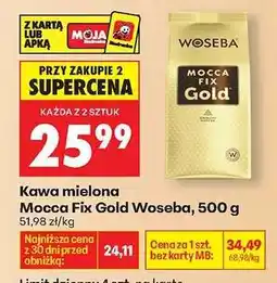 Biedronka Mocca Fix Gold Woseba, 500 g oferta
