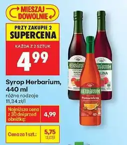 Biedronka Syrop Herbarium 440 ml oferta