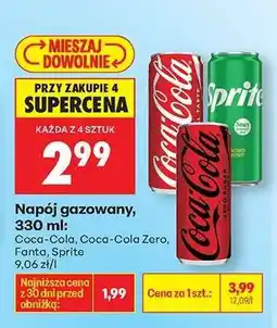 Biedronka Napój gazowany, 330 ml oferta