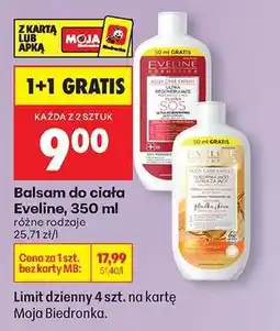 Biedronka Balsam do ciała Eveline, 350 ml oferta