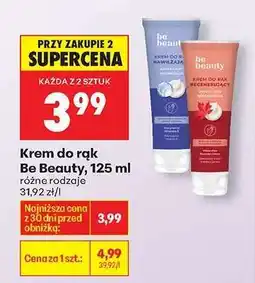 Biedronka Krem do rąk Be Beauty, 125 ml oferta