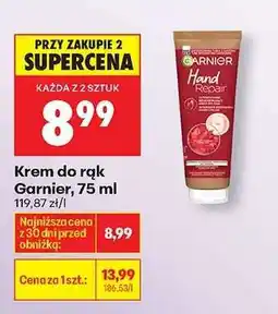 Biedronka Krem do rąk Garnier, 75 ml oferta