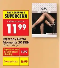 Biedronka Rajstopy Gatta Moments 20 DEN oferta