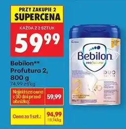 Biedronka Bebilon Profutura 2+, 800 g oferta