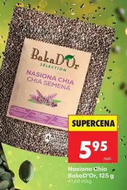 Biedronka Nasiona Chia BakaD’Or, 125 g oferta