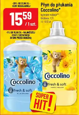 Polomarket Płyn do płukania Coccolino Unilever oferta