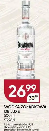 Chata Polska Wódka Żołądkowa de Luxe oferta
