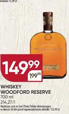 Chata Polska Whiskey Woodford Reserve oferta