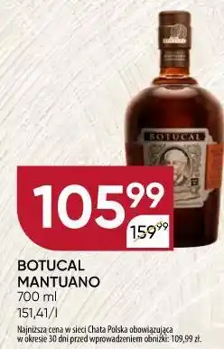 Chata Polska Botucal Mantuano oferta