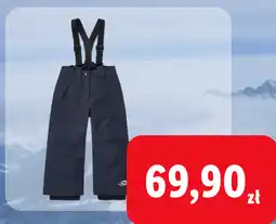 Lidl Spodnie narciarskie granatowe oferta
