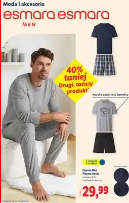 Lidl Piżama męska oferta