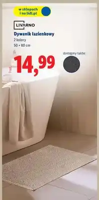 Lidl Dywanik łazienkowy 50 × 80 cm oferta